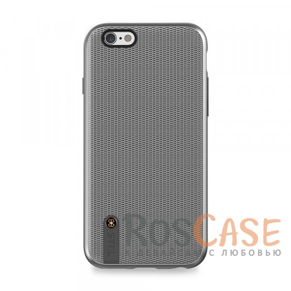 TPU+PC чехол STIL Chain Veil Series для Apple iPhone 6/6s (4.7) (Серебряный) TPU+PC чехол STIL Chain Veil Series для Apple iPhone 6/6s (4.7) (Серебряный)Описание:создан компанией STIL;разработан для Apple iPhone 6/6s (4.7);материалы - поликарбонат, термополиуретан;тип - накладка.Особенности:сетчатая фактура;доступ ко всем функциям гаджета благодаря точным вырезам;защита от царапин и ударов;защита экрана благодаря выступающим бортикам.<br><br>Тип: Чехол<br>Бренд: Stil<br>Материал: TPU