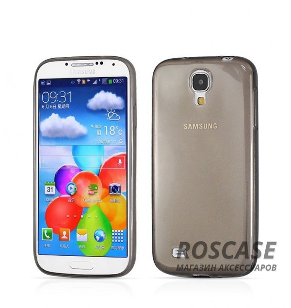 TPU чехол Ultrathin Series 0,33mm для Samsung i9500 Galaxy S4 (Серый (прозрачный)) TPU чехол Ultrathin Series 0,33mm для Samsung i9500 Galaxy S4 (Серый (прозрачный))Описание:изготовлен компанией Epik;разработан для Samsung i9500 Galaxy S4;материал: термополиуретан;тип: накладка. Особенности:толщина накладки - 0,33 мм;прозрачный;эластичный;надежно фиксируется;есть все функциональные вырезы.<br><br>Тип: Чехол<br>Бренд: Epik<br>Материал: TPU