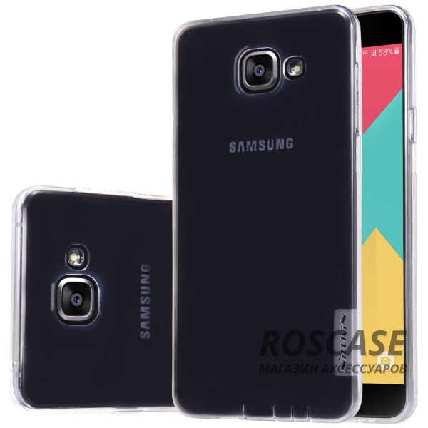 TPU чехол Nillkin Nature Series для Samsung A510F Galaxy A5 (2016) (Бесцветный (прозрачный)) TPU чехол Nillkin Nature Series для Samsung A510F Galaxy A5 (2016) (Бесцветный (прозрачный))Описание:производитель - бренд Nillkin;совместим с Samsung A510F Galaxy A5 (2016);материал - термополиуретан;тип - накладка. Особенности:в наличии все вырезы;не скользит в руках;тонкий дизайн;защита от ударов и царапин;прозрачный.<br><br>Тип: Чехол<br>Бренд: Nillkin<br>Материал: TPU