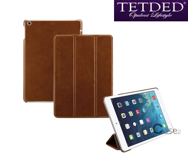 Кожаный чехол (книжка) TETDED Vintage Series для Apple IPAD AIR Кожаный чехол (книжка) TETDED Vintage Series для Apple IPAD AIRОписание:бренд: TETDED;совместим с Apple IPAD AIR;используемые материалы: натуральная кожа;форма чехла: книжка. Особенности:полный набор функциональных вырезов;тонкое исполнение;пыленепроницаемый;эргономичные свойства - подставка;функция блокировки экрана;фактурная поверхность;выполнен вручную.<br><br>Тип: Чехол<br>Бренд: TETDED<br>Материал: Натуральная кожа