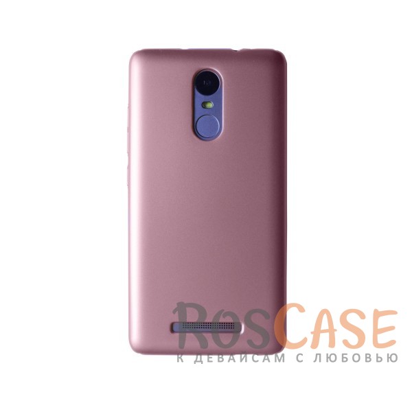 Пластиковая накладка soft-touch с защитой торцов Joyroom для Xiaomi Redmi Note 3/Redmi Note 3 Pro (Розовый) Пластиковая накладка soft-touch с защитой торцов Joyroom для Xiaomi Redmi Note 3/Redmi Note 3 Pro (Розовый)<br><br>Тип: Чехол<br>Бренд: Epik<br>Материал: Пластик
