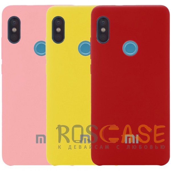Силиконовый чехол для Xiaomi Redmi Note 5 Pro / Note 5 (AI Dual Camera) с покрытием soft touch
Силиконовый чехол для Xiaomi Redmi Note 5 Pro / Note 5 (AI Dual Camera) с покрытием soft touch
