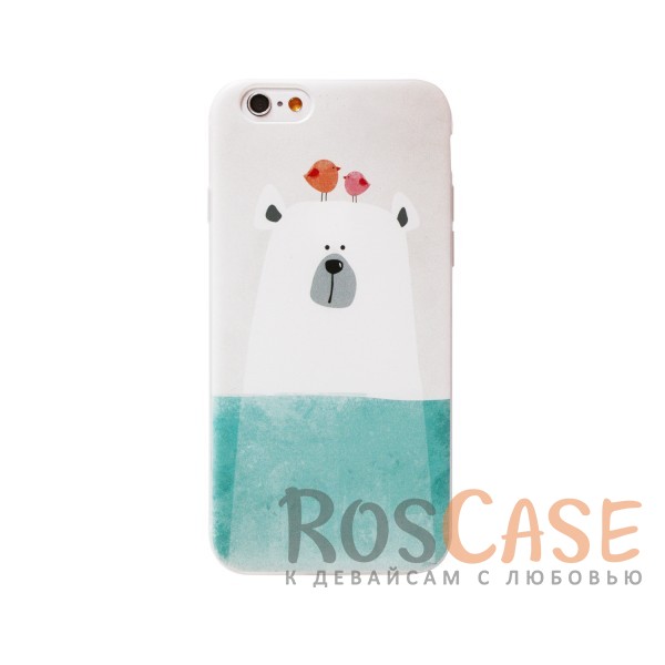 TPU чехол с подставкой Animals для Apple iPhone 6/6s (4.7) (Белый медведь) TPU чехол с подставкой Animals для Apple iPhone 6/6s (4.7) (Белый медведь)<br><br>Тип: Чехол<br>Бренд: Epik<br>Материал: TPU