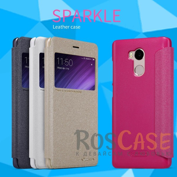 Кожаный чехол (книжка) Nillkin Sparkle Series для Xiaomi Redmi 4 Pro / Redmi 4 Prime Кожаный чехол (книжка) Nillkin Sparkle Series для Xiaomi Redmi 4 Pro / Redmi 4 PrimeОписание:от компании Nillkin;совместим с Xiaomi Redmi 4 Pro / Redmi 4 Prime;материалы: поликарбонат, искусственная кожа;тип: чехол-книжка.<br><br>Тип: Чехол<br>Бренд: Nillkin<br>Материал: Натуральная кожа