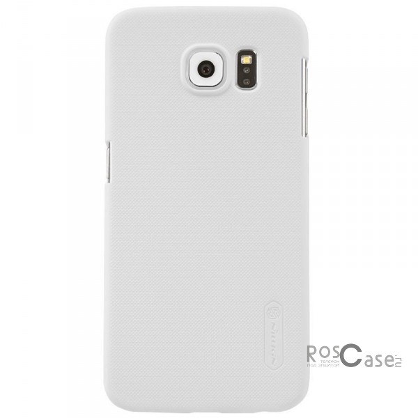 Чехол Nillkin Matte для Samsung Galaxy S6 G920F/G920D Duos (+ пленка) (Белый) Чехол Nillkin Matte для Samsung Galaxy S6 G920F/G920D Duos (+ пленка) (Белый)Описание:производитель - бренд Nillkin;материал - поликарбонат;совместимость - Samsung Galaxy S6 G920F/G920D Duos;тип - накладка. Особенности:матовый;прочный;тонкий дизайн;не скользит в руках;не выцветает;пленка в комплекте.<br><br>Тип: Чехол<br>Бренд: Nillkin<br>Материал: Поликарбонат