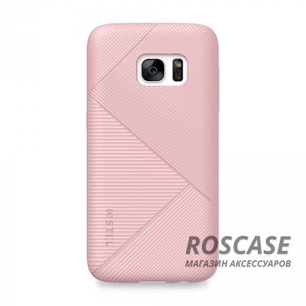 TPU чехол STIL Stone Edge Series для Samsung G930F Galaxy S7 (Розовый) TPU чехол STIL Stone Edge Series для Samsung G930F Galaxy S7 (Розовый)Описание:создан компанией STIL;разработан для Samsung G930F Galaxy S7;материал - термополиуретан;тип - накладка.Особенности:рельефная фактура;доступ ко всем функциям гаджета благодаря точным вырезам;защита от царапин и ударов;фактурные грани накладки для лучшего сцепления;размеры - 147*75*10 мм.<br><br>Тип: Чехол<br>Бренд: Stil<br>Материал: TPU