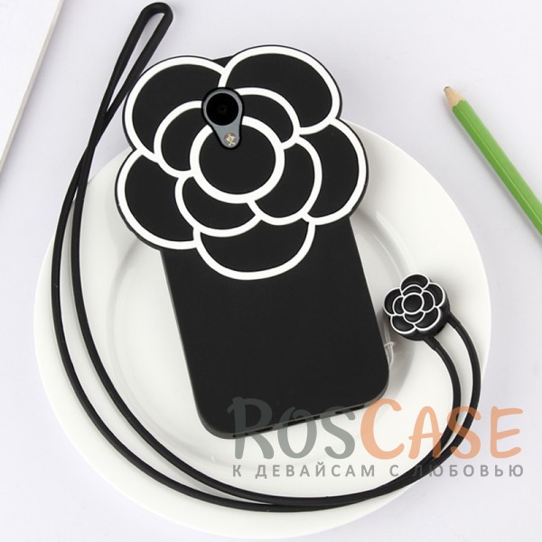 Силиконовый чехол со шнурком Funny Buddy для Meizu M3 / M3 mini / M3s (Цветы) Силиконовый чехол со шнурком Funny Buddy для Meizu M3 / M3 mini / M3s (Цветы)<br><br>Тип: Чехол<br>Бренд: Epik<br>Материал: Силикон