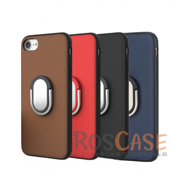TPU+PC чехол Rock Ring Holder Case M1 Series для Apple iPhone 7 (4.7) TPU+PC чехол Rock Ring Holder Case M1 Series для Apple iPhone 7 (4.7)Описание:изготовитель: Rock;совместимость: Apple iPhone 7 (4.7);материалы: термополиуретан и поликарбонат;тип: накладка.Особенности:защищает от ударов и царапин;рельефная задняя панель;функция подставки;металлическое кольцо-держатель;в наличии все вырезы.<br><br>Тип: Чехол<br>Бренд: ROCK<br>Материал: TPU