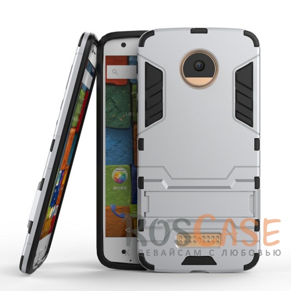 Transformer | Противоударный чехол для Motorola Moto Z (XT1650) с мощной защитой корпуса (Серебряный / Satin Silver)
Transformer | Противоударный чехол для Motorola Moto Z (XT1650) с мощной защитой корпуса (Серебряный / Satin Silver)