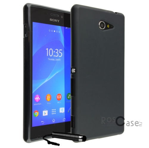 TPU чехол для Sony Xperia M2 (Черный (soft-touch)) TPU чехол для Sony Xperia M2 (Черный (soft-touch))Описание:марка производителя: Epik;подходит для смартфона Sony Xperia M2;материал - термополиуретан;форм-фактор - накладка; Особенности:огромный выбор цветового дизайна;легкая фиксация;отменная гибкость и эластичность;удобный в уходе;приятные тактильные характеристики.<br><br>Тип: Чехол<br>Бренд: Epik<br>Материал: TPU