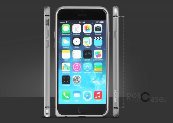 Металлический бампер Rock Arc Slim Guard для Apple iPhone 6/6s (4.7) (Серебряный / Silver) Металлический бампер Rock Arc Slim Guard для Apple iPhone 6/6s (4.7) (Серебряный / Silver)Описание:производитель - Rock;совместимость - Apple iPhone 6/6s (4.7);материал - металл;тип - бампер. Особенности:имеет все нужные вырезы;тонкий дизайн;не деформируется;надежное крепление;защита боковых кнопок.<br><br>Тип: Бампер<br>Бренд: ROCK