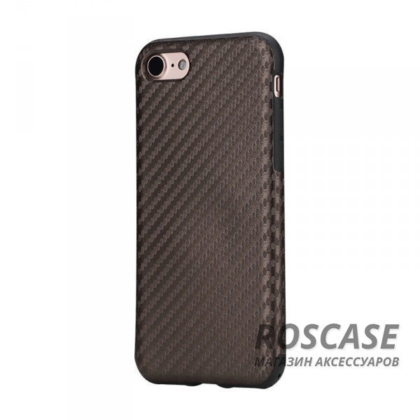 Пластиковая накладка Rock Origin Series (Texured) для Apple iPhone 7 plus (5.5) (Коричневый / Brown) Пластиковая накладка Rock Origin Series (Texured) для Apple iPhone 7 plus (5.5) (Коричневый / Brown)Описание:производство бренда Nillkin;разработана для Apple iPhone 7 plus (5.5);материал: термополиуретан, поликарбонат, карбоновое покрытие;тип: накладка. Особенности:все функциональные вырезы имеются;прочный и износостойкий;не ухудшает качество сигнала;на нем не заметны отпечатки пальцев;не деформируется.<br><br>Тип: Чехол<br>Бренд: ROCK<br>Материал: Пластик
