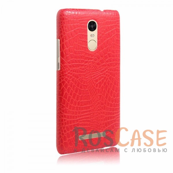Кожаный чехол с узором из крокодиловой кожи Croc Series для Xiaomi Redmi Note 3 / Redmi Note 3 Pro (Красный) Кожаный чехол с узором из крокодиловой кожи Croc Series для Xiaomi Redmi Note 3 / Redmi Note 3 Pro (Красный)<br><br>Тип: Чехол<br>Бренд: Epik<br>Материал: Искусственная кожа