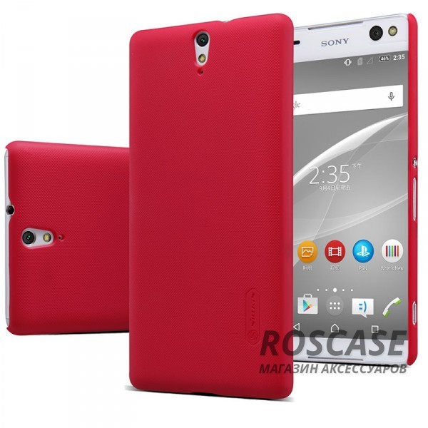 Чехол Nillkin Matte для Sony Xperia C5 Ultra (+ пленка) (Красный) Чехол Nillkin Matte для Sony Xperia C5 Ultra (+ пленка) (Красный)Описание:производитель - Nillkin;материал - поликарбонат;совместим с Sony Xperia C5 Ultra;тип - накладка. Особенности:матовый;прочный;тонкий дизайн;не скользит в руках;не выцветает;пленка в комплекте.<br><br>Тип: Чехол<br>Бренд: Nillkin<br>Материал: Поликарбонат