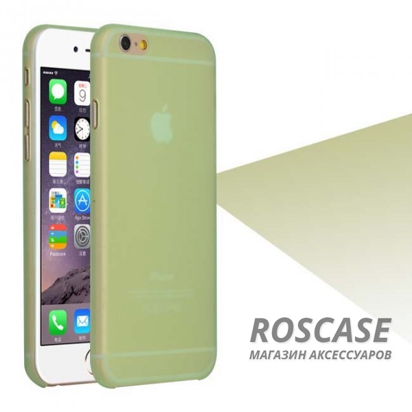 Пластиковая накладка Ultrathin 0.3mm для Apple iPhone 6/6s (4.7) (Лайм (матовый)) Пластиковая накладка Ultrathin 0.3mm для Apple iPhone 6/6s (4.7) (Лайм (матовый))Описание:компания разработчик: Epik;совместимость с устройством модели: Apple iPhone 6/6s (4.7);материал изделия: пластик;конфигурация: чехол в виде накладки.Особенности:элегантный дизайн;высокий класс износоустойчивости и прочности;не увеличивает объем смартфона;простая установка и надежная фиксация;имеет все необходимые функциональные вырезы.<br><br>Тип: Чехол<br>Бренд: Epik<br>Материал: TPU