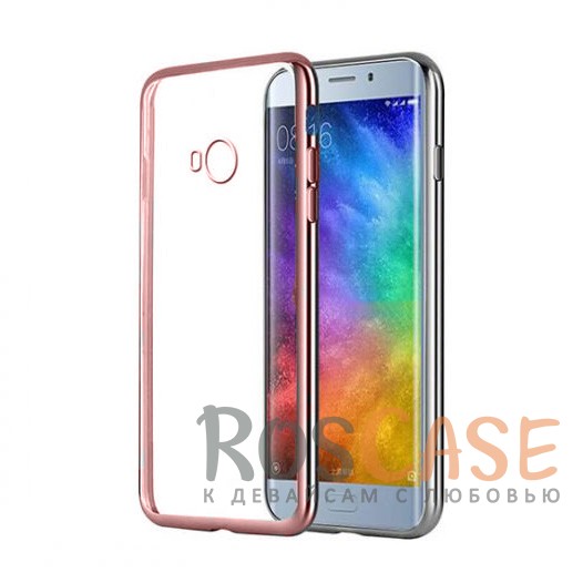 Прозрачный силиконовый чехол для Xiaomi Mi Note 2 с глянцевой окантовкой (Розовый) Прозрачный силиконовый чехол для Xiaomi Mi Note 2 с глянцевой окантовкой (Розовый)Описание:совместим с Xiaomi Mi Note 2;глянцевая окантовка;материал - TPU;тип - накладка.<br><br>Тип: Чехол<br>Бренд: Epik<br>Материал: TPU