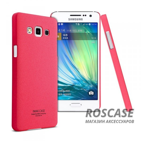 Пластиковая накладка IMAK Cowboy series для Samsung A500H / A500F Galaxy A5 (+ пленка) (Розовый) Пластиковая накладка IMAK Cowboy series для Samsung A500H / A500F Galaxy A5 (+ пленка) (Розовый)Описание:бренд: IMAK;совместим с Samsung A500H / A500F Galaxy A5;материал: поликарбонат;форма: накладка. Особенности:тонкий дизайн;не скользит в руках;песочная фактура;не выгорает;все вырезы в наличии;пленка в комплекте;защита от механических повреждений.<br><br>Тип: Чехол<br>Бренд: iMak<br>Материал: Поликарбонат