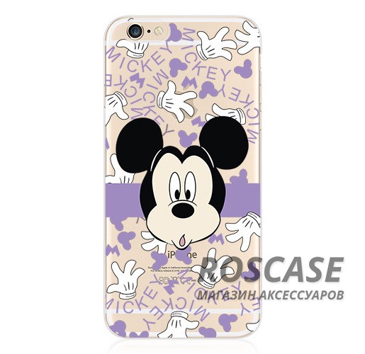 Тонкий силиконовый чехол с принтом Disney для Apple iPhone 6/6s (4.7) (Mickey Mouse) Тонкий силиконовый чехол с принтом Disney для Apple iPhone 6/6s (4.7) (Mickey Mouse)Описание:материал изделия: силикон;поверхность: фактурная;форм-фактор: накладка;совместимость: смартфон Apple iPhone 6/6s (4.7).Особенности:оригинальный дизайн;высокий уровень прочности и износостойкости;обладает хорошей гибкостью и эластичностью;не подвергается деформации.<br><br>Тип: Чехол<br>Бренд: Epik<br>Материал: TPU