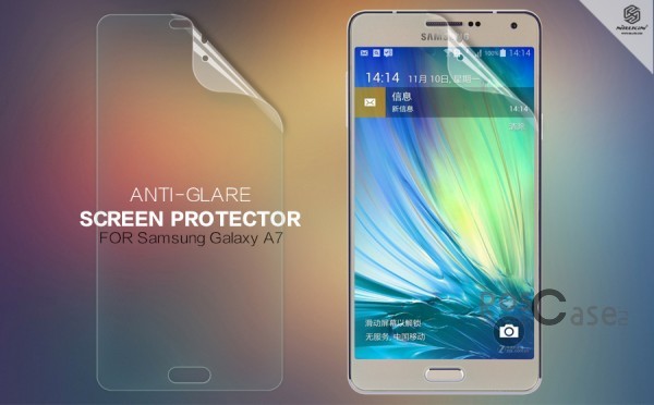 Защитная пленка Nillkin для Samsung A700H / A700F Galaxy A7 (Матовая) Защитная пленка Nillkin для Samsung A700H / A700F Galaxy A7 (Матовая)Описание:бренд: Nillkin;совместима с Samsung A700H / A700F Galaxy A7;материал: полимер;тип: матовая. Особенности:все необходимые функциональные вырезы;антибликовое покрытие;не влияет на чувствительность сенсора;легко очищается;не бликует на солнце.<br><br>Тип: Защитная пленка<br>Бренд: Nillkin