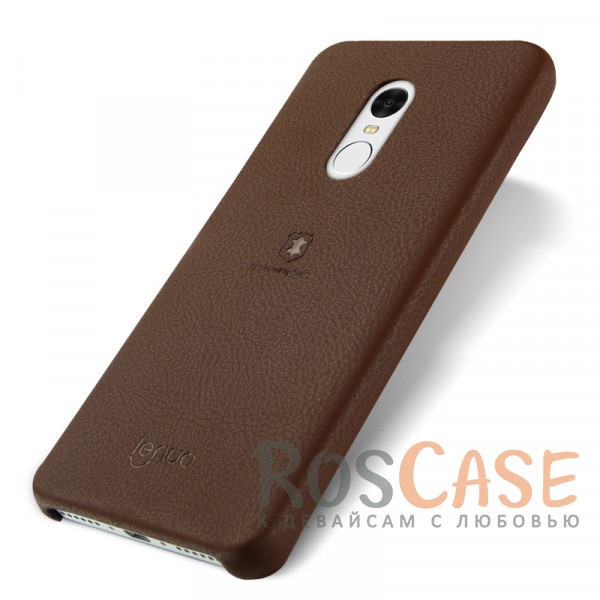 Тонкий чехол-накладка Lenuo из экокожи с защитными бортиками для Xiaomi Redmi Note 4 (MTK) (Коричневый)
Тонкий чехол-накладка Lenuo из экокожи с защитными бортиками для Xiaomi Redmi Note 4 (MTK) (Коричневый)