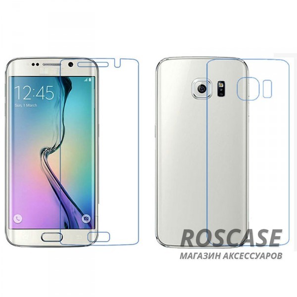 Защитная пленка Ultra Screen Protector (на обе стороны) для Samsung G925F Galaxy S6 Edge Защитная пленка Ultra Screen Protector (на обе стороны) для Samsung G925F Galaxy S6 Edge<br><br>Тип: Защитная пленка<br>Бренд: Epik