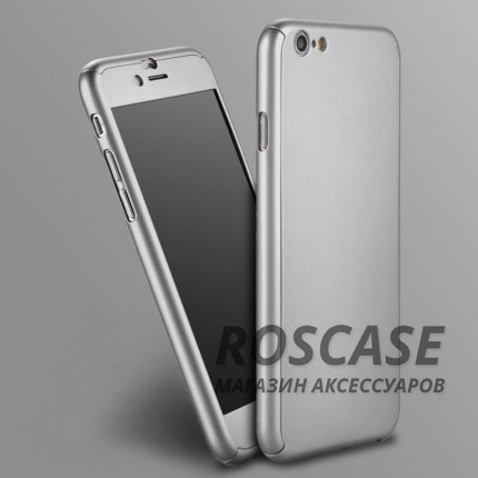 Чехол iPaky 360 градусов для Apple iPhone 6/6s plus (5.5) (+ стекло на экран) (Серебряный) Чехол iPaky 360 градусов для Apple iPhone 6/6s plus (5.5) (+ стекло на экран) (Серебряный)Описание:производитель: iPaky;совместимость: смартфон Apple iPhone 6/6s plus (5.5);материал: пластик;форм-фактор: накладка.Особенности:надежная система фиксации;сохраняет все первоначальные характеристики;не деформируется;легко очищается.<br><br>Тип: Чехол<br>Бренд: Epik<br>Материал: Пластик