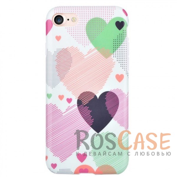 Силиконовая накладка Devia Vivid Case Сердечки для Apple iPhone 7 (4.7) Силиконовая накладка Devia Vivid Case Сердечки для Apple iPhone 7 (4.7)Описание:бренд - Devia;материал - термополиуретан;совместимость - Apple iPhone 7 (4.7);тип - накладка.<br><br>Тип: Чехол<br>Бренд: Epik<br>Материал: TPU