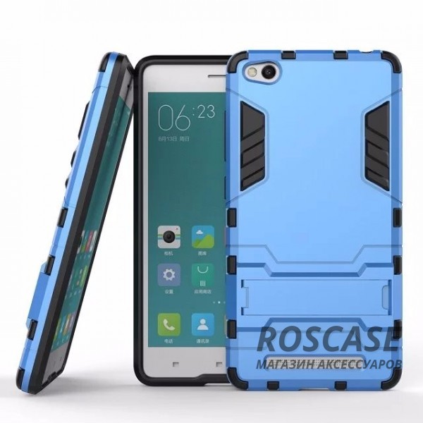 Ударопрочный чехол-подставка Transformer для Xiaomi Redmi 3 с мощной защитой корпуса (Синий / Electric Blue) Ударопрочный чехол-подставка Transformer для Xiaomi Redmi 3 с мощной защитой корпуса (Синий / Electric Blue)Описание:совместим c Xiaomi Redmi 3;материалы изделия - термополиуретан, поликарбонат;вид форм-фактора - накладка.Особенности:ударопрочный;простая фиксация и наличие функции подставки;морозоустойчивый;легко очищается от загрязнения.<br><br>Тип: Чехол<br>Бренд: Epik<br>Материал: TPU