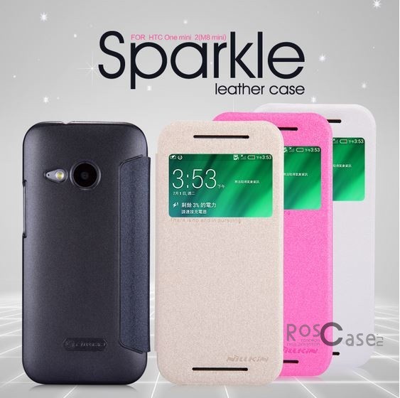 Кожаный чехол (книжка) Nillkin Sparkle Series для HTC One mini 2 Кожаный чехол (книжка) Nillkin Sparkle Series для HTC One mini 2Описание:Изготовлен компанией Nillkin;Спроектирован персонально для HTC One mini 2;Материал: синтетическая кожа и полиуретан;Форма: чехол в виде книжки.Особенности:Исключается появление царапин и возникновение потертостей;Восхитительная амортизация при любом ударе;Фактурная поверхность;Удобное интерактивное окошко;Не подвергается деформации;Непритязателен в уходе.<br><br>Тип: Чехол<br>Бренд: Nillkin<br>Материал: Искусственная кожа
