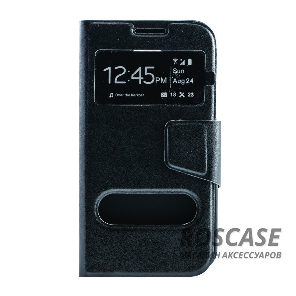 Чехол (книжка) с TPU креплением для Samsung G900 Galaxy S5 (Черный) Чехол (книжка) с TPU креплением для Samsung G900 Galaxy S5 (Черный)Описание:производитель - бренд Epik;разработан для Samsung G900 Galaxy S5;материал: искусственная кожа;тип: чехол-книжка. Особенности:имеются функциональные вырезы;магнитная застежка;защита от ударов и падений;окошко в обложке;ответ на вызов через обложку;не скользит в руках.<br><br>Тип: Чехол<br>Бренд: Epik<br>Материал: Искусственная кожа
