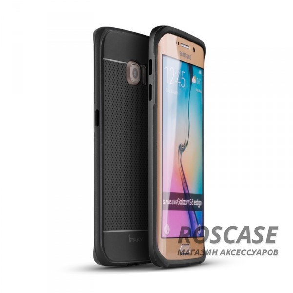 Чехол iPaky TPU+PC для Samsung G925F Galaxy S6 Edge (Черный / Черный) Чехол iPaky TPU+PC для Samsung G925F Galaxy S6 Edge (Черный / Черный)Описание:производитель: iPaky;совместимость: смартфон Samsung G925F Galaxy S6 Edge;материалы для изготовления: термополиуретан и поликарбонат;форм-фактор: накладка.Особенности:дополнительный каркас из поликарбоната;износостойкость и прочность;ультратонкая структура;в наличии все необходимые функциональные вырезы;легко чистится.<br><br>Тип: Чехол<br>Бренд: Epik<br>Материал: TPU