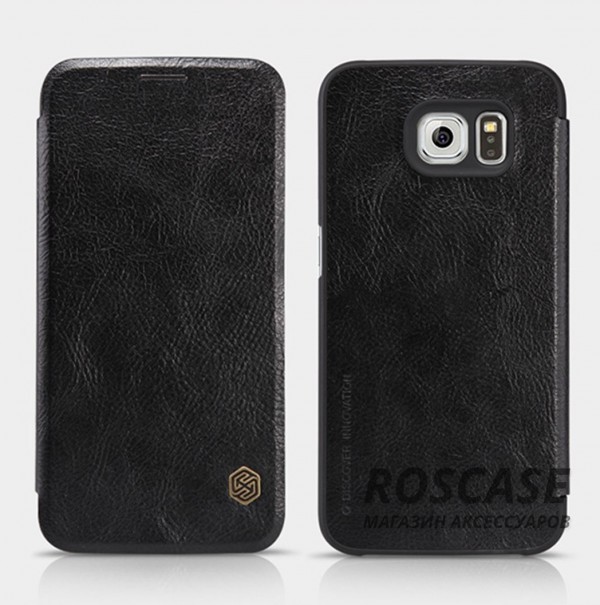 Кожаный чехол (книжка) Nillkin Qin Series для Samsung Galaxy S6 G920F/G920D Duos (Черный) Кожаный чехол (книжка) Nillkin Qin Series для Samsung Galaxy S6 G920F/G920D Duos (Черный)Описание:бренд: Nillkin;идеален: Samsung Galaxy S6 G920F/G920D Duos;изготовление: кожа в сочетании с полиуретаном;вид: книжка.Особенности:не скользит в руках;не выгорает;надежная комплексная защита смартфона;практичность материала.<br><br>Тип: Чехол<br>Бренд: Nillkin<br>Материал: Натуральная кожа