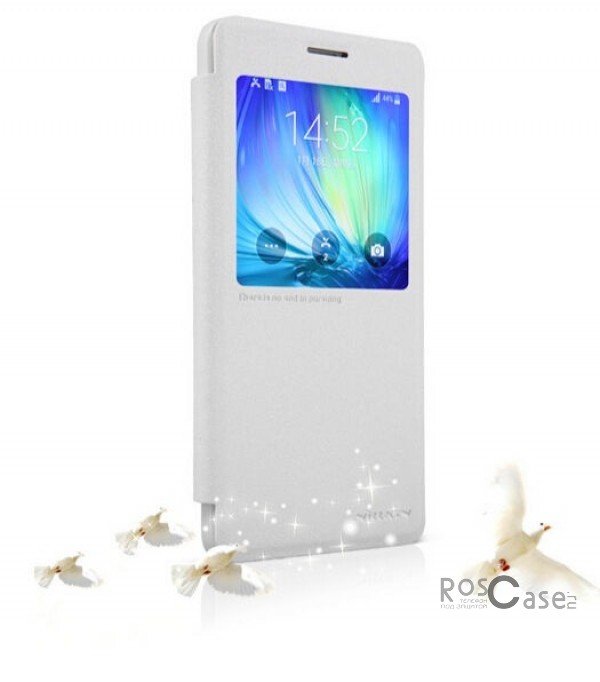 Кожаный чехол (книжка) Nillkin Sparkle Series для Samsung A700H / A700F Galaxy A7 (Белый) Кожаный чехол (книжка) Nillkin Sparkle Series для Samsung A700H / A700F Galaxy A7 (Белый)Описание:бренд - Nillkin;совместим с Samsung A700H / A700F Galaxy A7;материал: кожзам;тип: чехол-книжка.Особенности:защита от механических повреждений;не скользит в руках;интерактивное окошко;функция Sleep mode;не выгорает;тонкий дизайн.<br><br>Тип: Чехол<br>Бренд: Nillkin<br>Материал: Искусственная кожа