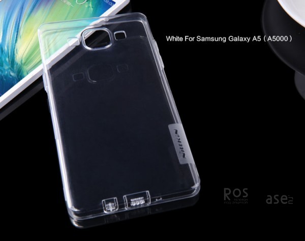 TPU чехол Nillkin Nature Series для Samsung A500H / A500F Galaxy A5 (Бесцветный (прозрачный)) TPU чехол Nillkin Nature Series для Samsung A500H / A500F Galaxy A5 (Бесцветный (прозрачный))Описание:производитель - бренд Nillkin;совместим с Samsung A500H / A500F Galaxy A5;материал - термополиуретан;тип - накладка. Особенности:в наличии все вырезы;заглушки для разъемов: зарядное устройство, наушники;не скользит в руках;тонкий дизайн;защита от ударов и царапин;прозрачный.<br><br>Тип: Чехол<br>Бренд: Nillkin<br>Материал: TPU
