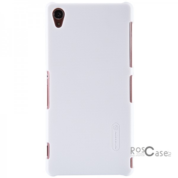 Чехол Nillkin Matte для Sony Xperia Z3/Xperia Z3 Dual (+ пленка) (Белый) Чехол Nillkin Matte для Sony Xperia Z3/Xperia Z3 Dual (+ пленка) (Белый)Описание:Чехол изготовлен компанией Nillkin;Спроектирован для Sony Xperia Z3/Xperia Z3 Dual;Материал - особо прочный пластик;Форма - накладка.Особенности:Имеет матовую поверхность;Исключено образование потертостей и возникновение царапин;В комплекте поставляется глянцевая бесцветная пленка;Присутствует антикислотное и UV-напыление;Не маркий;Не деформируется.<br><br>Тип: Чехол<br>Бренд: Nillkin<br>Материал: Поликарбонат