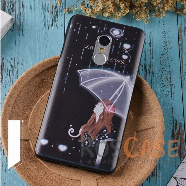 TPU чехол Sweet Art для Xiaomi Redmi Note 4 (Девушка под зонтом) TPU чехол Sweet Art для Xiaomi Redmi Note 4 (Девушка под зонтом)<br><br>Тип: Чехол<br>Бренд: Epik<br>Материал: TPU