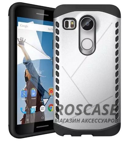 Противоударный защитный чехол Armor для LG Google Nexus 5x с усиленным прорезиненным бампером (Серебряный) Противоударный защитный чехол Armor для LG Google Nexus 5x с усиленным прорезиненным бампером (Серебряный)Описание:совместимость: LG Google Nexus 5x;форм-фактор: накладка;материал: термополиуретан, поликарбонат.Преимущества:устойчив к повреждениям;не скользит в руках;эргономичный;легко очищается;защита боковых панелей;амортизация;надежная фиксация;стильный дизайн.<br><br>Тип: Чехол<br>Бренд: Epik<br>Материал: TPU