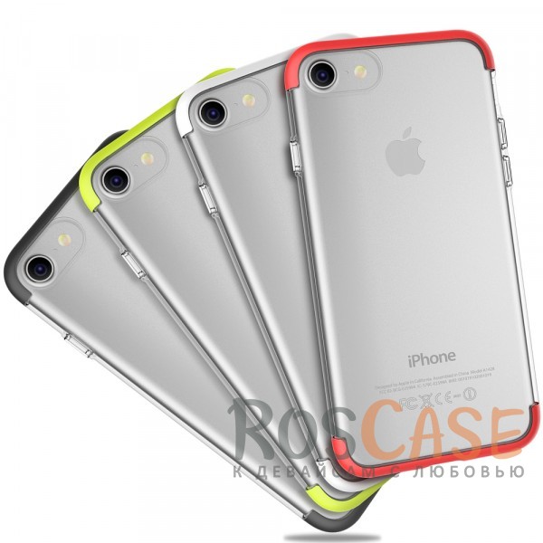TPU+PC чехол Rock Cheer Series для Apple iPhone 7 (4.7) TPU+PC чехол Rock Cheer Series для Apple iPhone 7 (4.7)Описание:компания Rock;материалы: термополиуретан, поликарбонат;совместимость: Apple iPhone 7 (4.7);тип: накладка.<br><br>Тип: Чехол<br>Бренд: ROCK<br>Материал: TPU