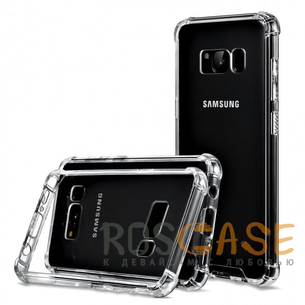 King Kong Armor | Противоударный прозрачный чехол для Samsung G955 Galaxy S8 Plus с дополнительной защитой углов (Прозрачный)
King Kong Armor | Противоударный прозрачный чехол для Samsung G955 Galaxy S8 Plus с дополнительной защитой углов (Прозрачный)