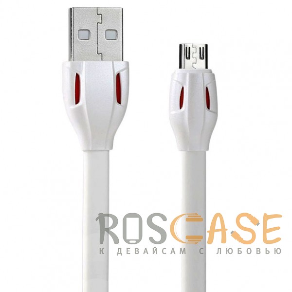 Remax RC-035m Laser | Дата кабель USB to MicroUSB со световым индикатором (100 см) (Белый)
Remax RC-035m Laser | Дата кабель USB to MicroUSB со световым индикатором (100 см) (Белый)