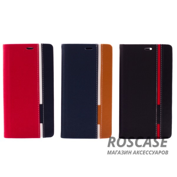 Чехол (книжка) с TPU креплением Stripe series для Doogee Y300/Y300 Pro Чехол (книжка) с TPU креплением Stripe series для Doogee Y300/Y300 ProОписание:произведен компанией Epik;разработан для Doogee Y300/Y300 Pro;материал: искусственная кожа;тип: чехол-книжка. Особенности:все функциональные вырезы в наличии;защита от ударов и падений;не скользит в руках;трансформируется в подставку.<br><br>Тип: Чехол<br>Бренд: Epik<br>Материал: Искусственная кожа