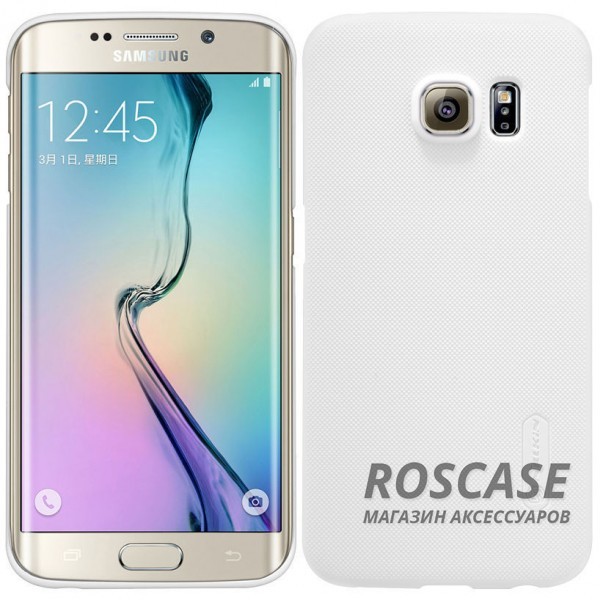 Чехол Nillkin Matte для Samsung G925F Galaxy S6 Edge (+ пленка) (Белый) Чехол Nillkin Matte для Samsung G925F Galaxy S6 Edge (+ пленка) (Белый)Описание:производитель - компания Nillkin;материал - поликарбонат;совместим с Samsung G925F Galaxy S6 Edge;тип - накладка. Особенности:матовый;прочный;тонкий дизайн;не скользит в руках;не выцветает;пленка в комплекте.<br><br>Тип: Чехол<br>Бренд: Nillkin<br>Материал: Поликарбонат