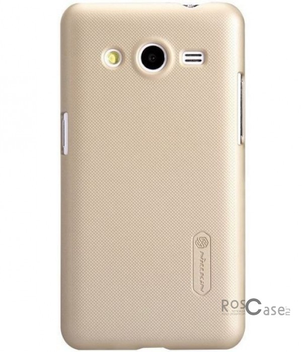 Чехол Nillkin Matte для Samsung G355 Galaxy Core 2 (+ пленка) (Золотой) Чехол Nillkin Matte для Samsung G355 Galaxy Core 2 (+ пленка) (Золотой)Описание:Чехол изготовлен компанией Nillkin;Спроектирован для смартфона Samsung G355 Galaxy Core 2;Материал, использовавшийся при изготовлении - пластик;Форма - накладка.Особенности:Защищен от появления потертостей и отпечатков;В комплекте поставляется глянцевая пленка;Имеет ребристую матовую фактуру и антикислотное напыление;Выполнен в элегантном и лаконичном стиле.Долговечен.<br><br>Тип: Чехол<br>Бренд: Noreve<br>Материал: Поликарбонат