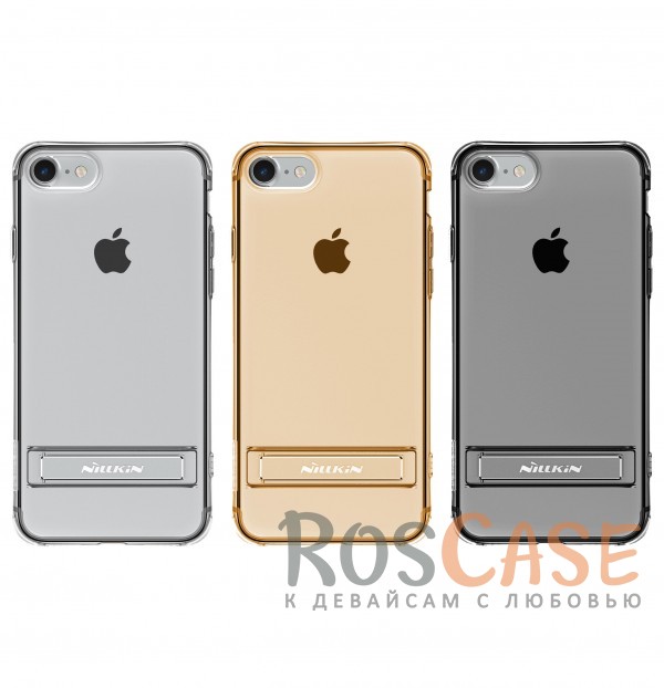 TPU чехол Nillkin Crashproof 2 Case Series с функцией подставки для Apple iPhone 7 (4.7) TPU чехол Nillkin Crashproof 2 Case Series с функцией подставки для Apple iPhone 7 (4.7)Описание:компания - Nillkin;совместим с Apple iPhone 7 (4.7);материал - термополиуретан;формат - накладка. Особенности:выступы над экраном и камерой;ударопрочный;функция подставки;защита от ударов, пыли и царапин;прозрачный.<br><br>Тип: Чехол<br>Бренд: Nillkin<br>Материал: TPU
