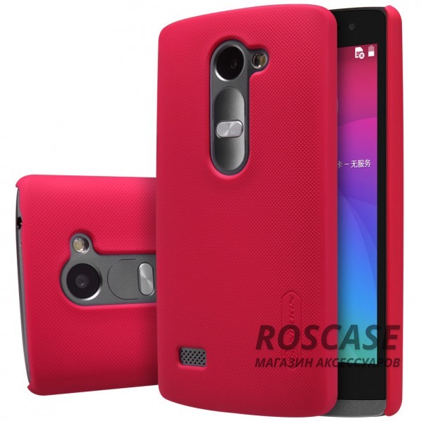 Чехол Nillkin Matte для LG H324 Leon (+ пленка) (Красный) Чехол Nillkin Matte для LG H324 Leon (+ пленка) (Красный)Описание:производитель - компания Nillkin;материал - поликарбонат;совместим с LG H324 Leon;тип - накладка. Особенности:матовый;прочный;тонкий дизайн;не скользит в руках;не выцветает;пленка в комплекте.<br><br>Тип: Чехол<br>Бренд: Nillkin<br>Материал: Поликарбонат
