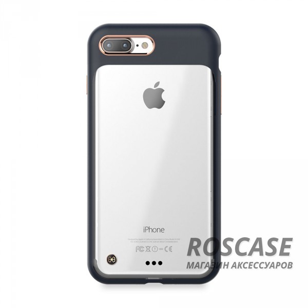TPU+PC чехол STIL Monokini Series для Apple iPhone 7 plus (5.5) (Синий / Navy) TPU+PC чехол STIL Monokini Series для Apple iPhone 7 plus (5.5) (Синий / Navy)Описание:создан компанией STIL;разработан с учетом особенностей Apple iPhone 7 plus (5.5);материалы - термополиуретан, поликарбонат;тип - накладка.Особенности:сочетание прозрачного и матового материалов;золотистая окантовка вокруг камеры и кнопок;доступ ко всем функциям гаджета благодаря точным вырезам;защита от царапин и ударов;защита экрана благодаря выступающим бортикам;размеры - 165*84*10 мм, 46 гр.<br><br>Тип: Чехол<br>Бренд: Stil<br>Материал: Поликарбонат