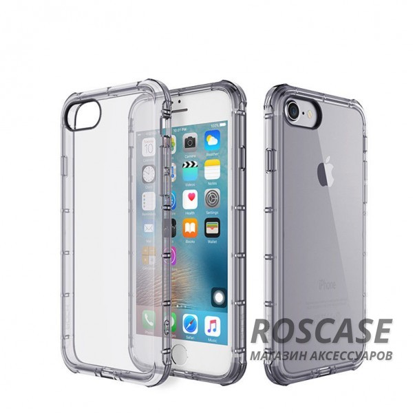 TPU чехол ROCK Fence series для Apple iPhone 7 (4.7) (Черный / Transparent black) TPU чехол ROCK Fence series для Apple iPhone 7 (4.7) (Черный / Transparent black)Описание:производитель - Rock;полностью совместим с Apple iPhone 7 (4.7);изготовлен из термопластичного полиуретана;имеет форму накладки.Особенности:износостойкий чехол, пыленепроницаемый;гибкий и эластичный, легко снимается и одевается;не склонен к деформированию и выцветанию;точно копирует форму устройства.<br><br>Тип: Чехол<br>Бренд: ROCK<br>Материал: TPU