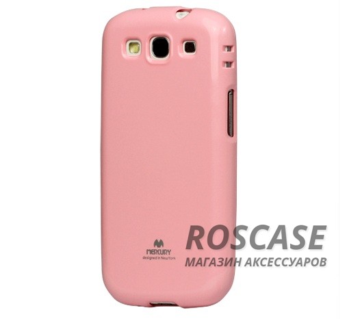 TPU чехол Mercury Jelly Color series для Samsung i9300 Galaxy S3 (Розовый) TPU чехол Mercury Jelly Color series для Samsung i9300 Galaxy S3 (Розовый)Описание: бренд: Mercury;совместимость: Samsung i9300 Galaxy S3;материал: термополиуретан;тип: накладка.Особенности:яркие расцветки;гладкая поверхность;не скользит в руках;надежно фиксируется;Непритязателен в уходе.<br><br>Тип: Чехол<br>Бренд: Mercury<br>Материал: TPU