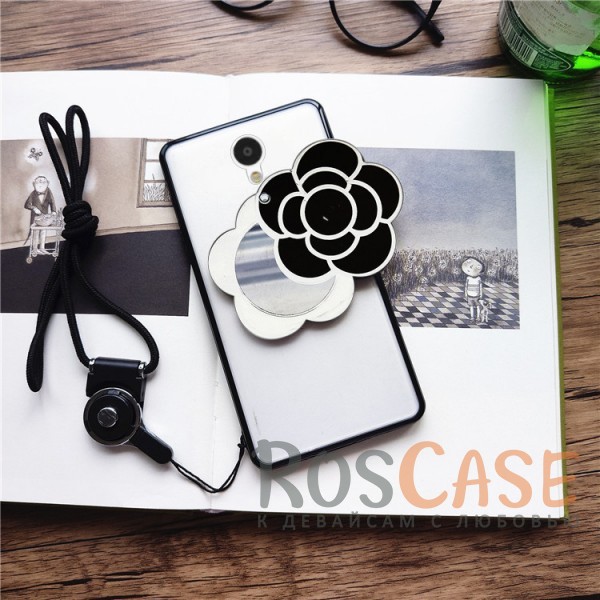 TPU+PC чехол с зеркалом Beauty flower для Meizu Pro 6 (Черные Цветы) TPU+PC чехол с зеркалом Beauty flower для Meizu Pro 6 (Черные Цветы)<br><br>Тип: Чехол<br>Бренд: Epik<br>Материал: TPU