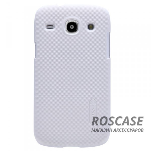 Чехол Nillkin Matte для Samsung i8262 Galaxy Core (+ пленка) (Белый) Чехол Nillkin Matte для Samsung i8262 Galaxy Core (+ пленка) (Белый)Описание:компания-производитель - Nillkin;создан для смартфона Samsung i8262 Galaxy Core;изготовлен из высококачественного пластика;форм-фактор - чехол-накладка.Особенности:оригинальный дизайн;износоустойчивость и прочность;надежная защита от повреждений и загрязнений;легкая фиксация.<br><br>Тип: Чехол<br>Бренд: Nillkin<br>Материал: Поликарбонат